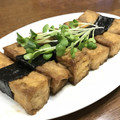 ままばなな1020's cooksnap of when they made 甘辛厚揚げの海苔巻き♪.