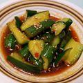 麻ぁちゃん's cooksnap of when they made 簡単！大さじ１のピリ辛うまキュウリ.