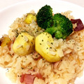 R★Hママ♥'s cooksnap of when they made 炊飯器で簡単♪ほっくり野菜の和風ピラフ.