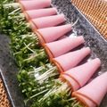 puchibuchi's cooksnap of when they made お弁当にハムのブロッコリースプラウト巻き.