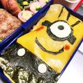 すみれ１９３'s cooksnap of when they made ミニオン　弁当　簡単♪.