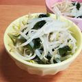 有ちん's cooksnap of when they made チビも好きd(^-^もやしのごまポン和え.