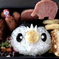 yossy9's cooksnap of when they made ポケモン☆キャラ弁 (ポッチャマ風).