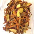 テヨン1's cooksnap of when they made うちの常備菜♪さつまいも入きんぴらごぼう.