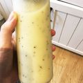 napsan's cooksnap of when they made バナナとキウイの甘酒スムージー.