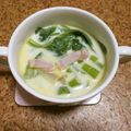 タイ料理みーちゃん's cooksnap of when they made セロリの葉が主役★あったかミルクスープ.
