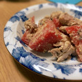 Sac’HiNa's cooksnap of when they made ☆さば缶とトマトの簡単ごま和え☆.