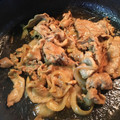oKazzz's cooksnap of when they made 豚ロース肉と玉葱の焼肉のタレマヨ炒め.