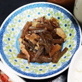 まきん家's cooksnap of when they made 豚肉蒟蒻ごぼうのしぐれ煮.