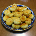 plumaaa's cooksnap of when they made 簡単 チーズいももち みたらし風.