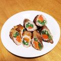 りょうのレシピ's cooksnap of when they made お弁当にもOK 肉巻きの煮物.