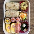 ma___111's cooksnap of when they made 旦那弁当49♥からあげ弁当！ひよこ入りw.