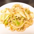 かなあい♡'s cooksnap of when they made *ツナとキャベツの焼きうどん*.