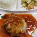 クックZEZDON☆'s cooksnap of when they made トマト缶で煮込みハンバーグ.