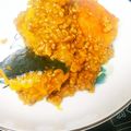 こんがり煎餅's cooksnap of when they made 煮崩れしにくい☆かぼちゃのそぼろ餡♥簡単.