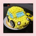 ♪ミッチ♪'s cooksnap of when they made くるまのbirthday cake.