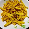 屋寿司's cooksnap of when they made さつま芋のペペロンチーノ◎作り置きにも♪.