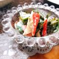 inyako's cooksnap of when they made 四角豆の和風カニマヨサラダ.