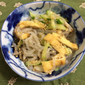 ankotetu's cooksnap of when they made きくらげ・糸蒟蒻と炙りうす揚げの酢の物♪.