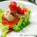 inyako's cooksnap of when they made スモークサーモンのマリネ.