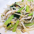 なないろの雪's cooksnap of when they made 簡単5分！小松菜ともやしのシャンタン炒め.