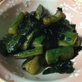 クック1FX93J☆'s cooksnap of when they made のりきゅう（きゅうりの海苔炒め）.