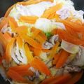Yuko384's cooksnap of when they made 白だしだけ！白菜と豚バラのミルフィーユ鍋.