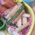 みや☆なな's cooksnap of when they made お弁当★竹輪といんげんのスイートチリマヨ.