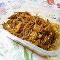 2525misa's cooksnap of when they made 塩酒粕万能ネギ油で旨♪エノキのキムチ和え.