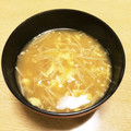 take♪aki♪'s cooksnap of when they made わが家の定番☆えのき茸と卵のお味噌汁.