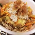 ☆はあ☆'s cooksnap of when they made 温泉卵のおぼろ月見そば.