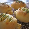 mipporinn's cooksnap of when they made ちくわパン.