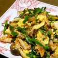 ＪＵＮちゃン's cooksnap of when they made ニラ豚卵のキムチ炒め.