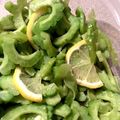 ame-ikuru's cooksnap of when they made ✿ゴーヤのレモン漬け✿.