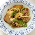 あっこ姉's cooksnap of when they made 食物繊維たっぷり！さつまいもと鶏肉の煮物.