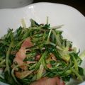 3mamakuma's cooksnap of when they made ★水菜のベーコンガーリック炒め★.