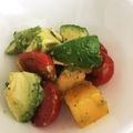のりぴんこ's cooksnap of when they made 柿とアボカドのクミンサラダ.