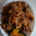 とれいら's cooksnap of when they made 豚肉とかぼちゃとレンコンの甘辛煮.