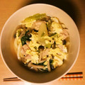 シロクマ♪'s cooksnap of when they made 小松菜とたまごのうどん。.