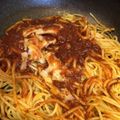 ルナＰボール's cooksnap of when they made ミートソース・パスタ.