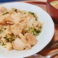 mow★'s cooksnap of when they made 大葉とミョウガの和風チャーハン.