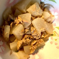 ゆか＊みく's cooksnap of when they made 簡単おかず…大根とツナの煮物.