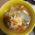 sapyo's cooksnap of when they made 白菜 玉ねぎ 卵の コンソメ醤油煮込み！.