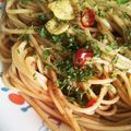 茶トラキッズ's cooksnap of when they made 定番♡基本のパスタ☆ペペロンチーノ.