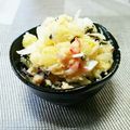 はるneko's cooksnap of when they made らっきょうと塩昆布のポテトサラダ.