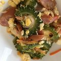 たかちょりん's cooksnap of when they made めんつゆで簡単★厚揚げゴーヤチャンプル—.
