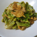 パパの手料理☆'s cooksnap of when they made 簡単✩キャベツと油揚げの炒め煮.