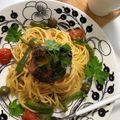 ゆせりた18's cooksnap of when they made 旬✤秋刀魚のオイルソースパスタ.