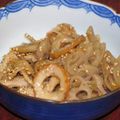 料理父さん's cooksnap of when they made レンコンと竹輪と揚げのきんぴら☆.