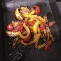 さ、き's cooksnap of when they made ピーマンとしいたけのあっさり炒め.